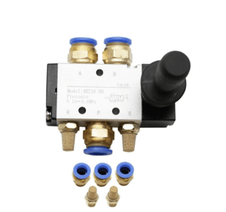 VÁLVULA ALAVANCA TRAVA 1/2 5/2 VIAS